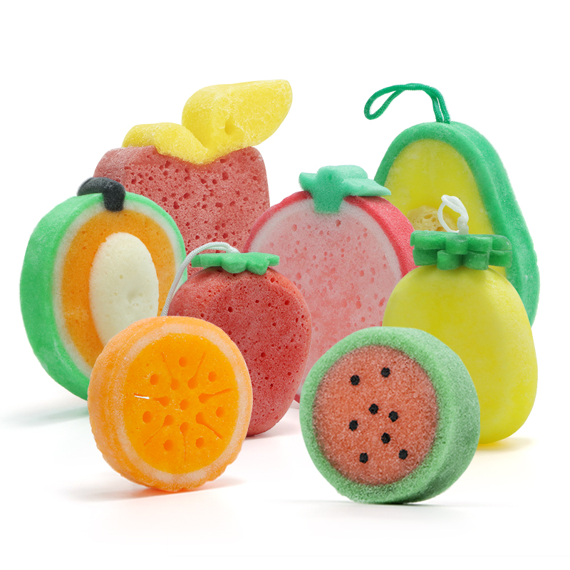 Handy Soap Sponge with Built-in Sudsing Solution for Home