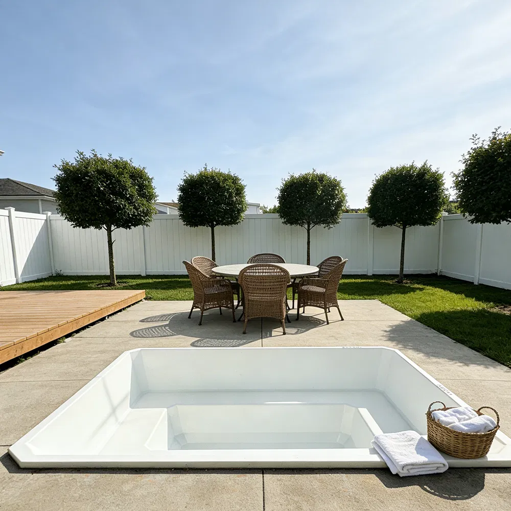 Personalized Fiberglass Swimming Pool and SPA Pool Hot Tub Solutions