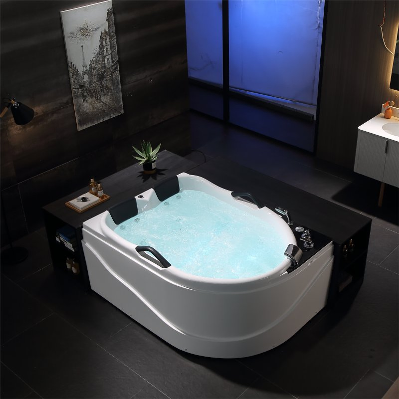 High Quality Large Space Acrylic for Couple Plunge SPA Massage Bath (LL725)