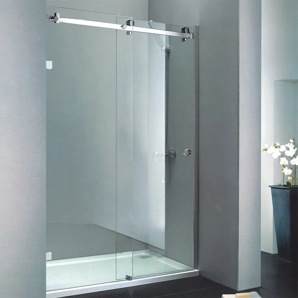 Wholesale Stainless Steel Shower Enclosure Factory Accessories Frameless Panel Sliding Door Accessories Tempered Glass Shower Screen Hardware Set