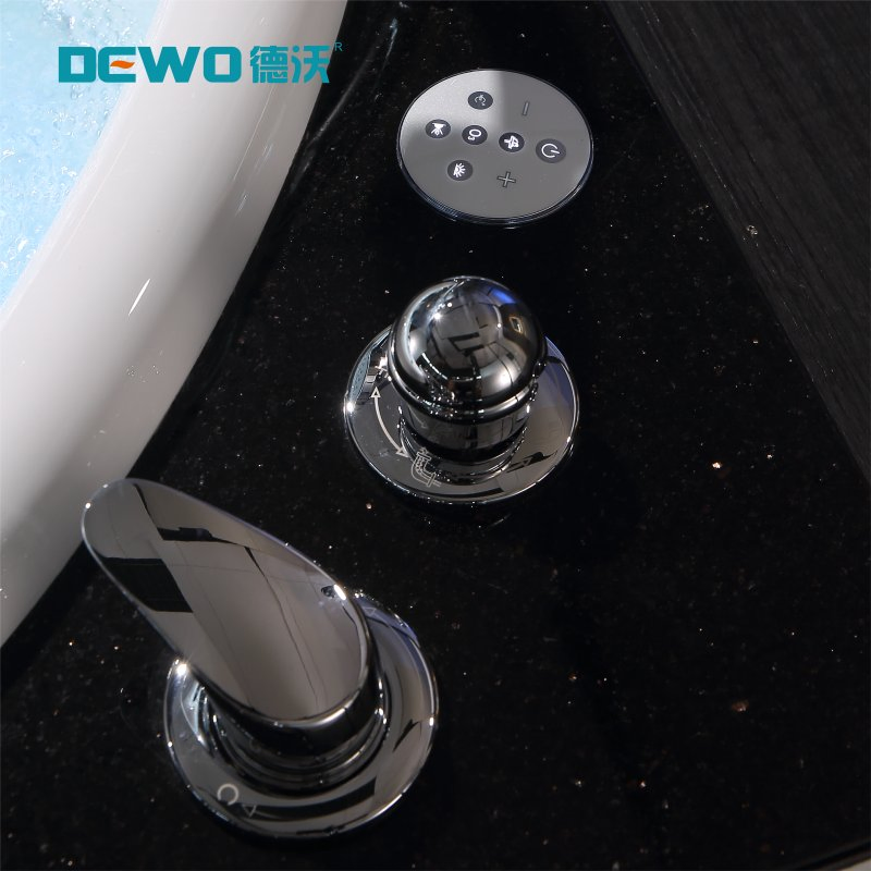 High Quality Large Space Acrylic for Couple Plunge SPA Massage Bath (LL725)