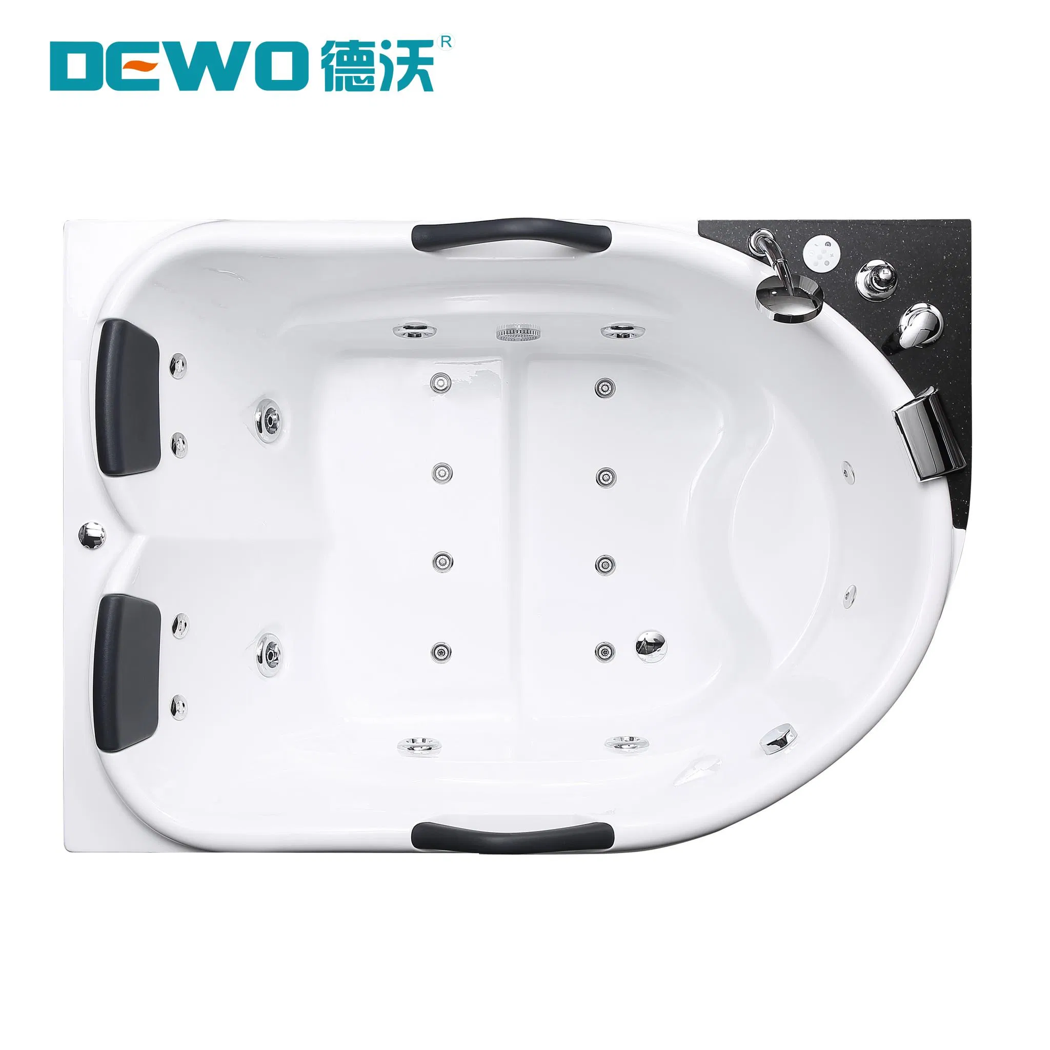 High Quality Large Space Acrylic for Couple Plunge SPA Massage Bath (LL725)