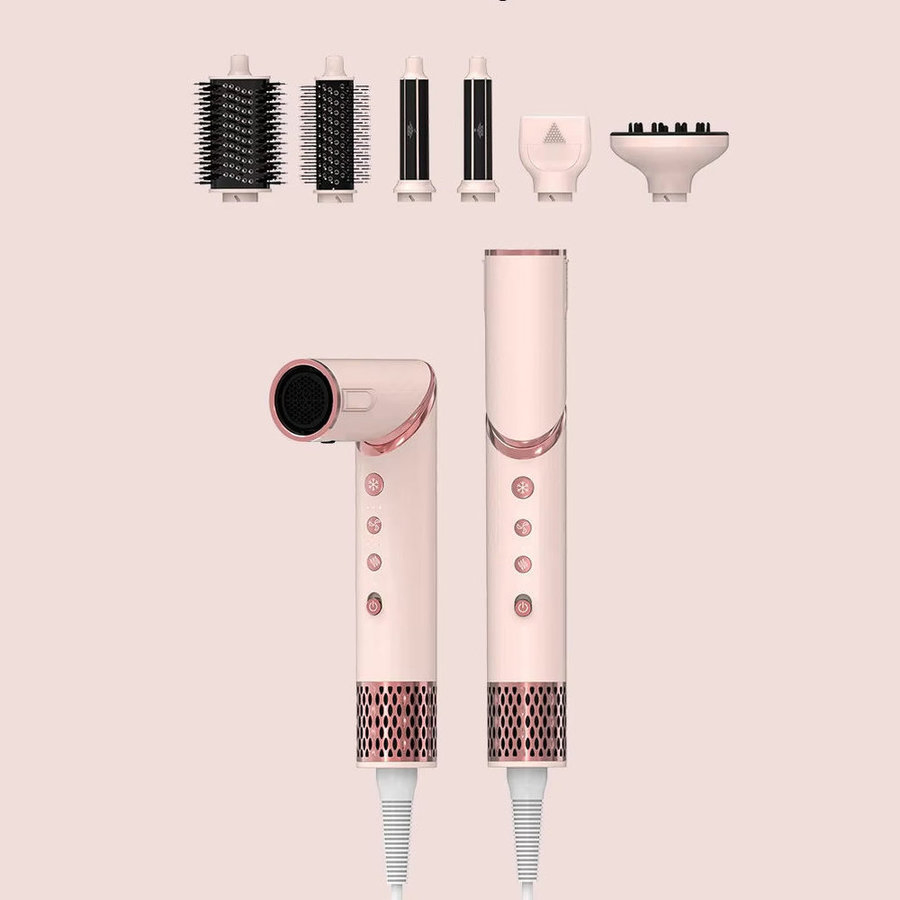 Multi-Functional Folding Hot Air Brush Hair Dryer for Daily Styling