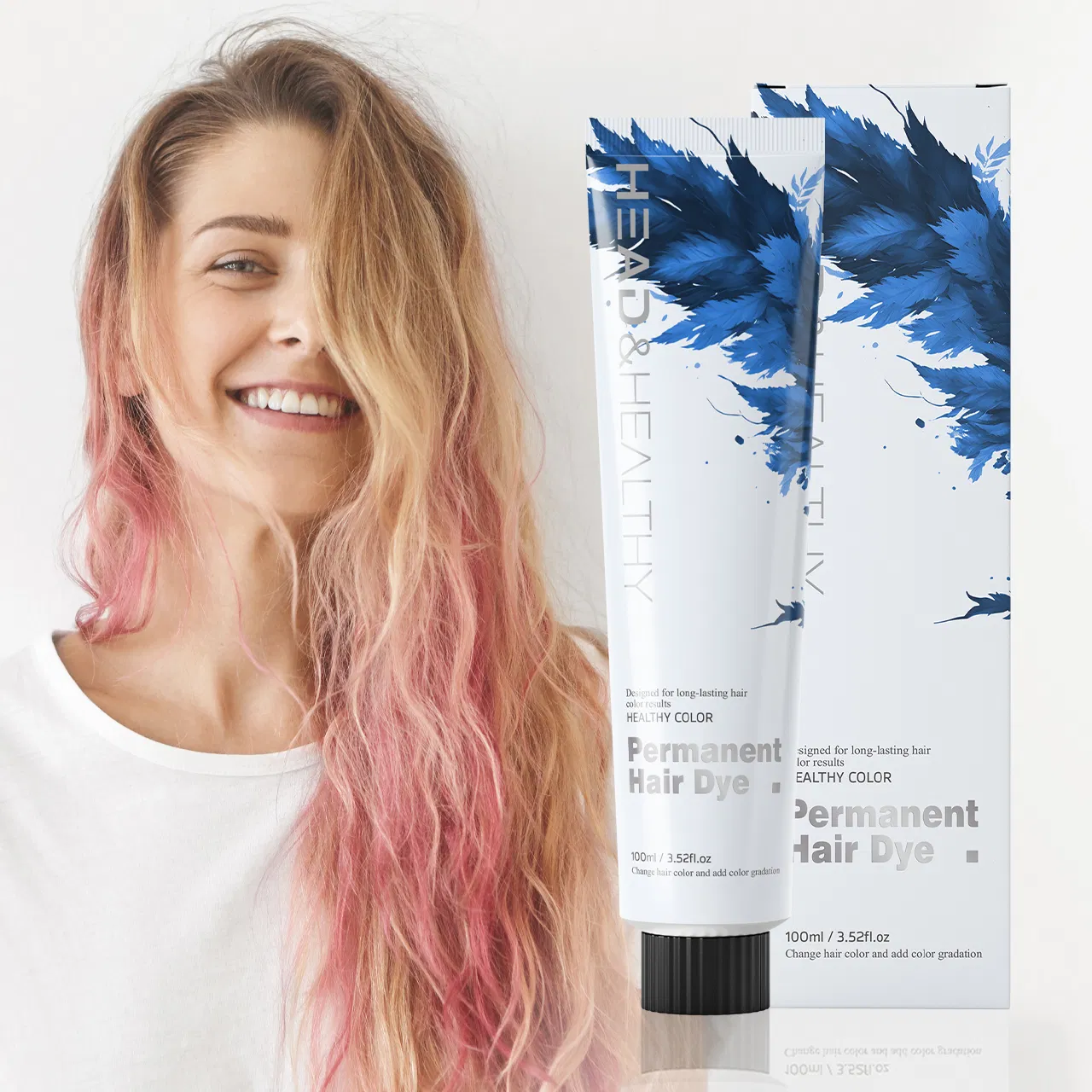 Premium Hair Dye Shampoo Cream 100ml - Custom Color Solution