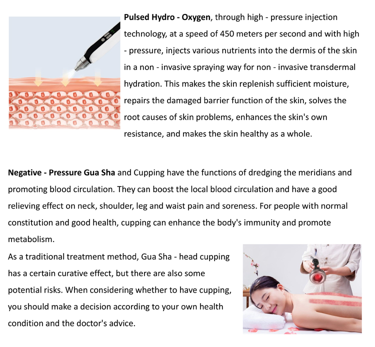 7 in 1 High Frequency Hair Follicle Detection Scalp Treatment Machine Hair Analyze Scalp Care for Sell