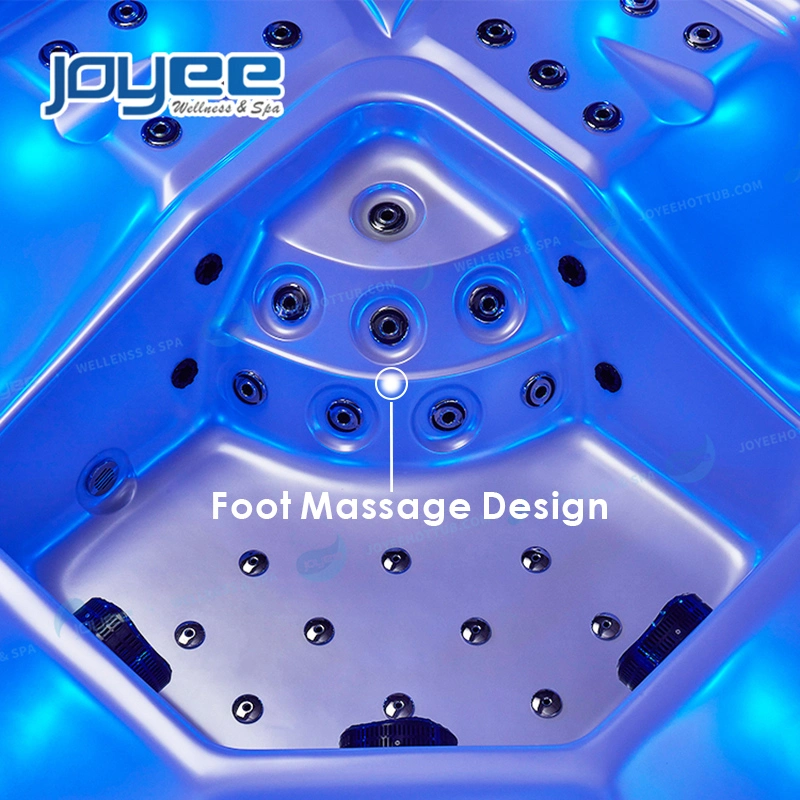 Joyee 5 Persons Balboa Massage SPA Outdoor Whirlpool Bathtub Hot Tub SPA Jakuzi