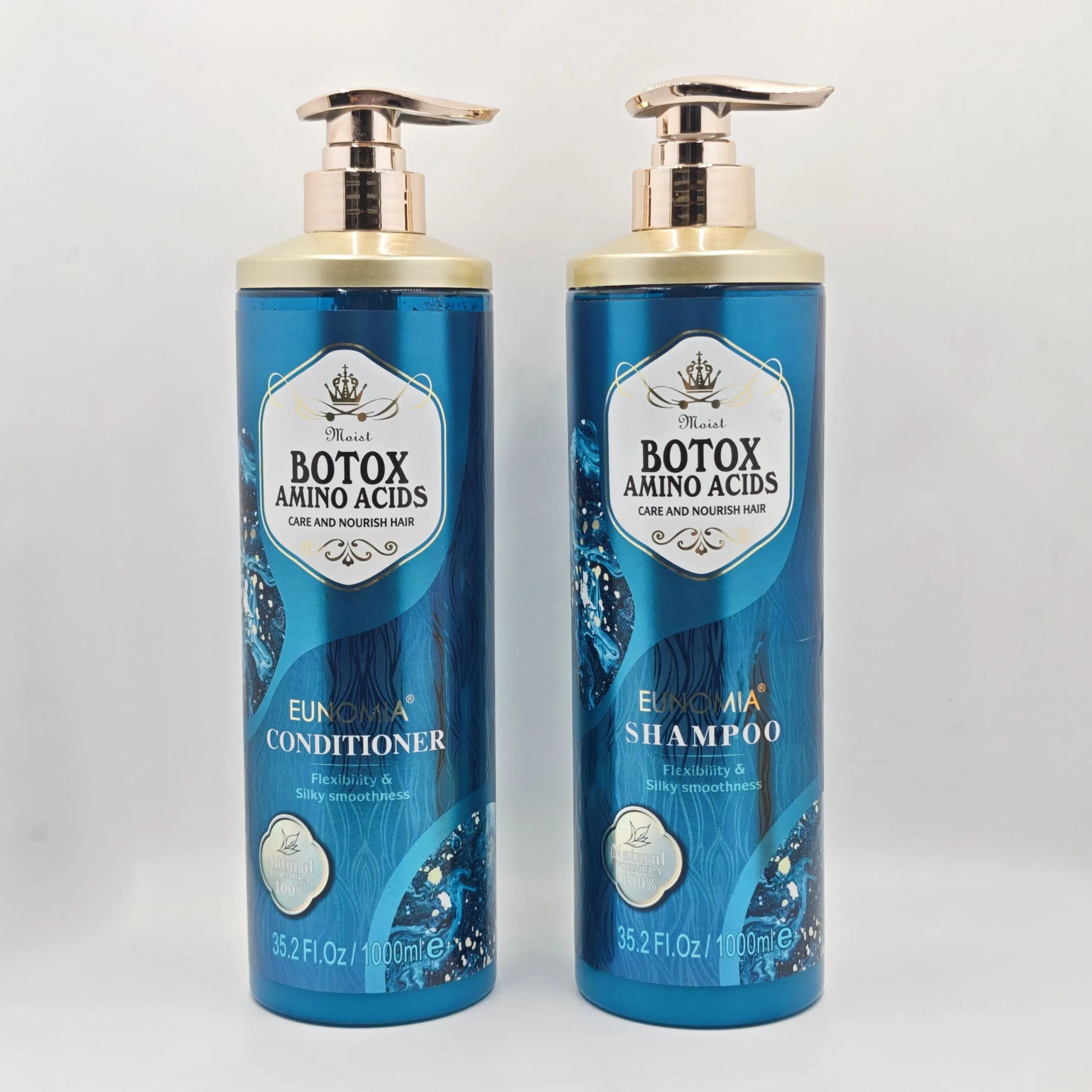 Sulfate Free Repair Treatment Hair Care Natural Biotin Argan Oil Coconut Anti Hair Loss Hair Growth Shampoo and Conditioner Set