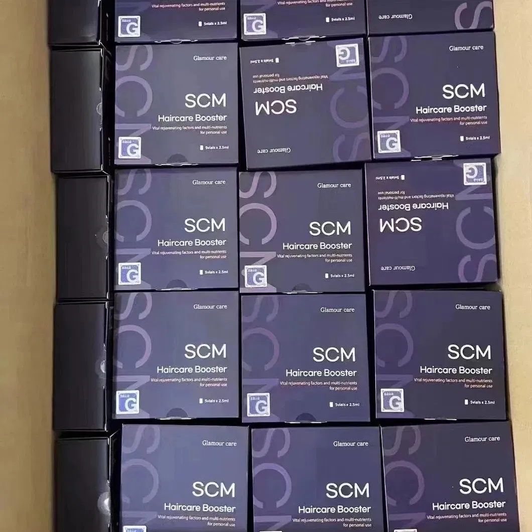 SCM Haircare Booster Header