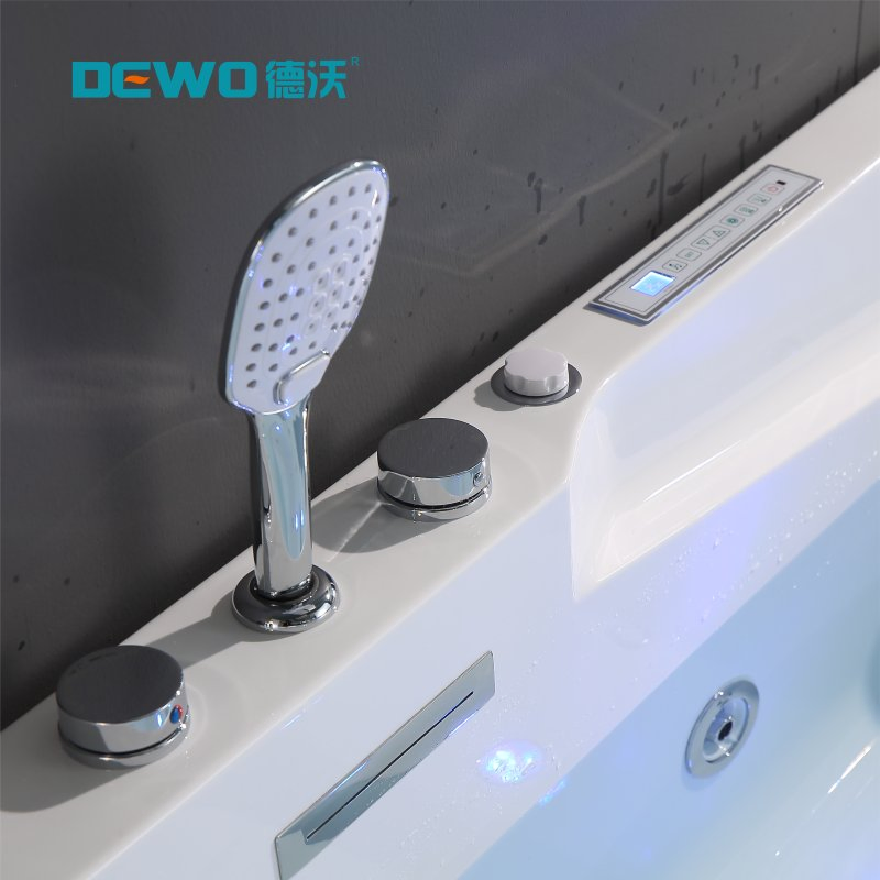 High Tech Intelligent Back Hydro Whirlpool Massage Bath Customized Bluetooth Music (LL750)