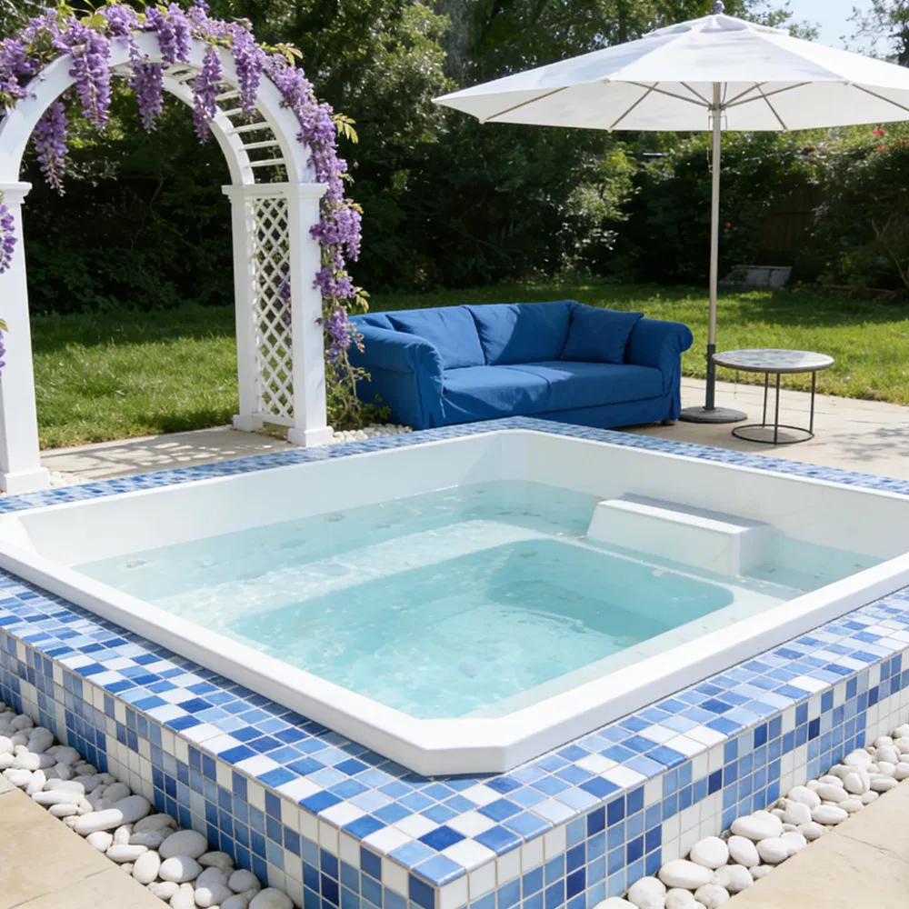 Personalized Fiberglass Swimming Pool and SPA Pool Hot Tub Solutions