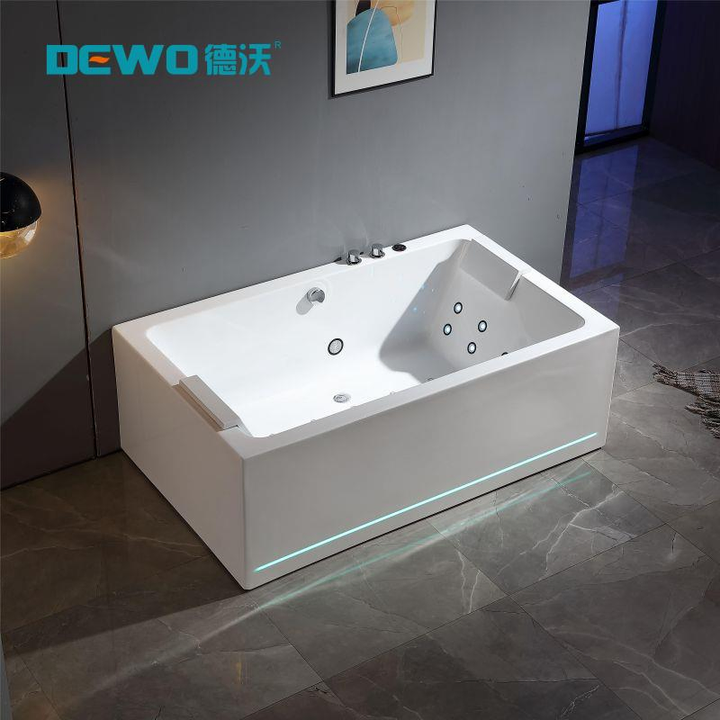 Factory Price Acrylic Massage Swim SPA Indoor Whirlpool Bath for 2 Person