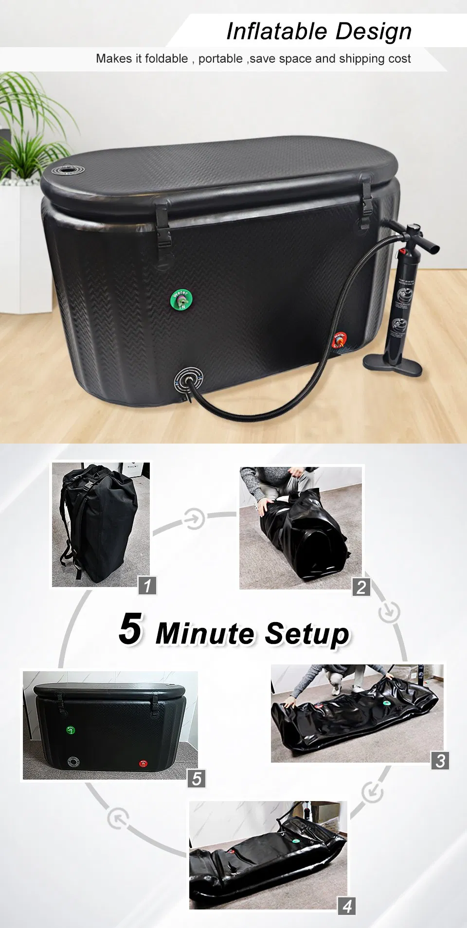 Inflatable Cold Bath