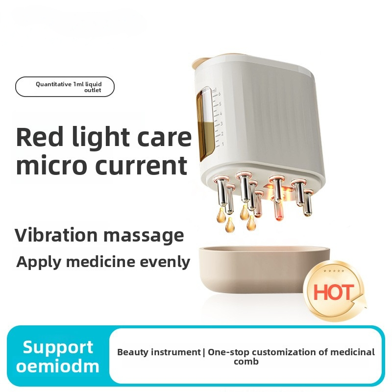 Customized Scalp Medicine Device Red Light Maintenance Care Scalp Massage