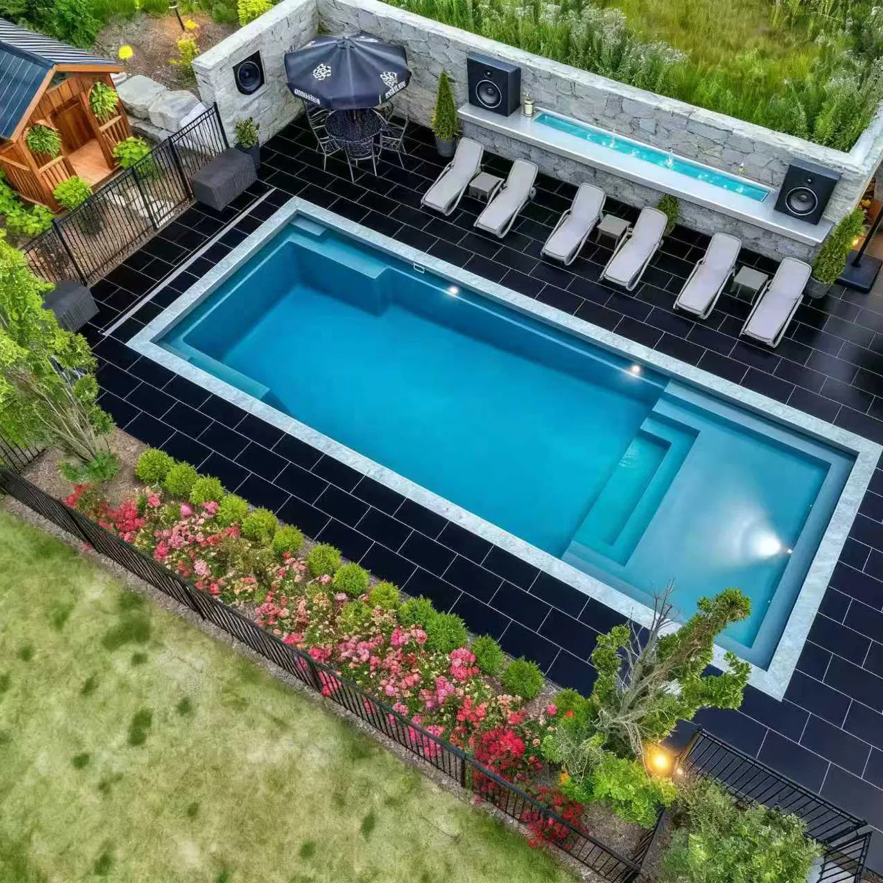 High-Quality Durable Swimming Pool and SPA Pool Shell Solution