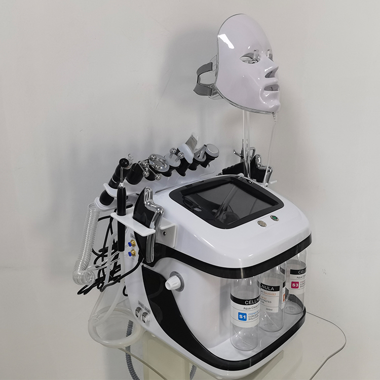 Professional Hydra Skincare Facial Machine Oxygen Jet Facial Machine Blackhead Removal Microdermabrasion Deep Exfoliation