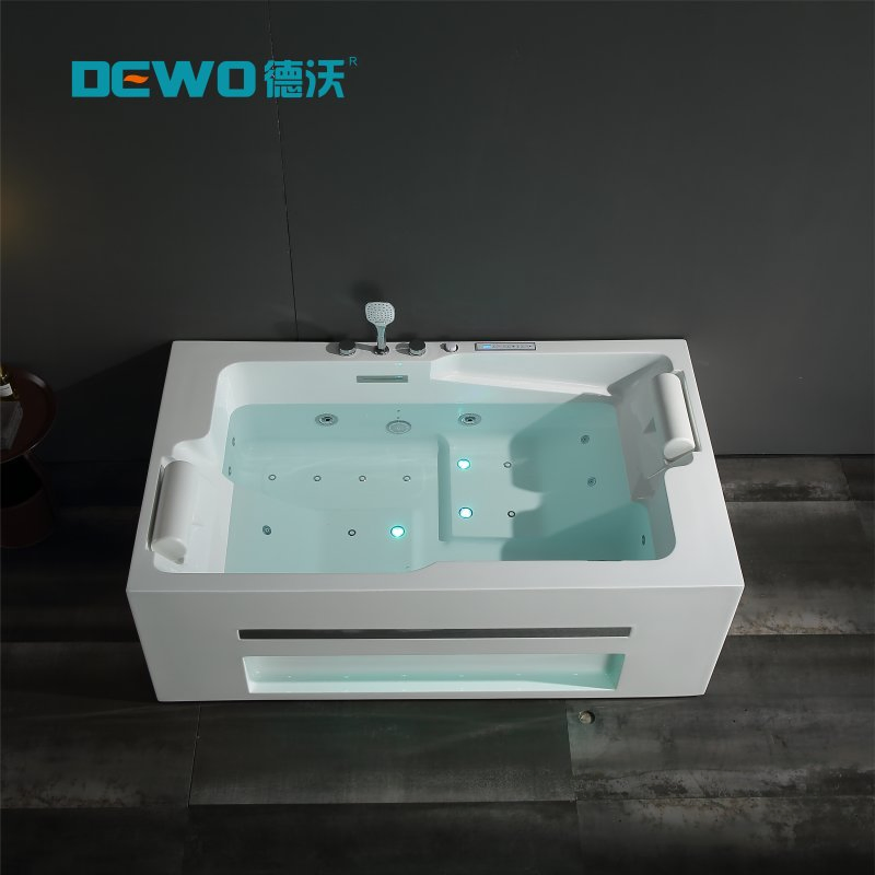 High Tech Intelligent Back Hydro Whirlpool Bath Customized Bluetooth Music (LL750)