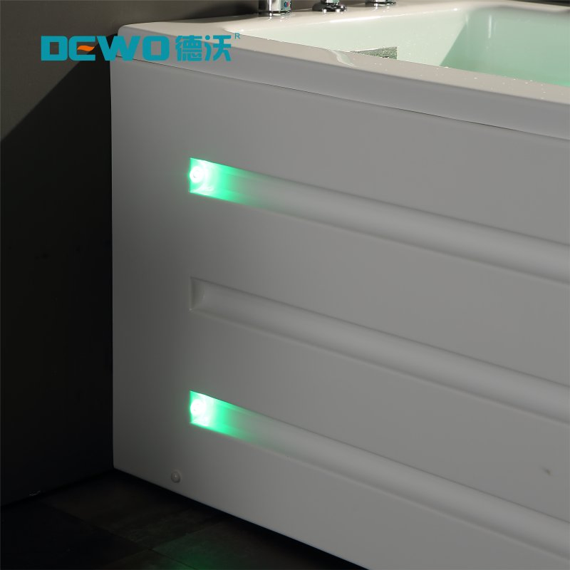 Modern Luxury SPA Massage Bath with Full Function Customizedc White&Black (CC470)