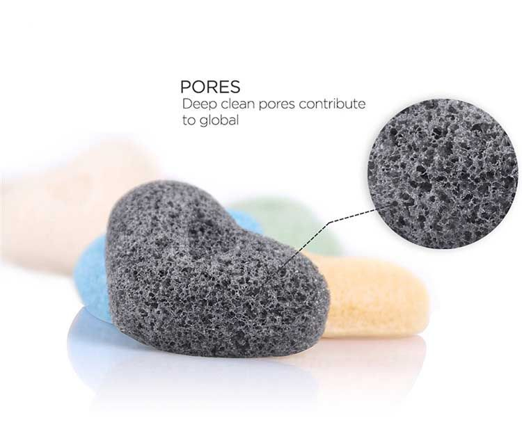 100% Biodegradable Konjac Sponge Facial Cleansing Sponge Facial Care