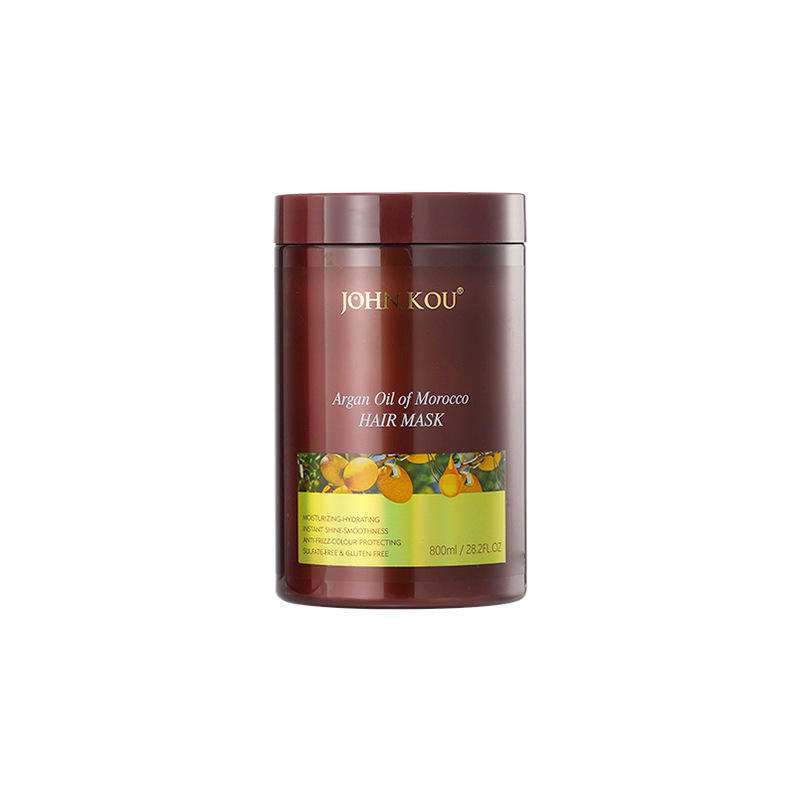 Moroccan Keratin 500ml/1000ml Hair Treatment Cream Volume Herbal Cross-Border Perm Repair Source From Tiktok