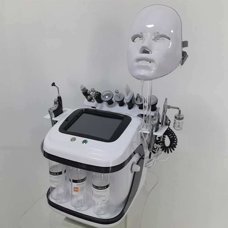 Professional Hydra Skincare Facial Machine Oxygen Jet Facial Machine Blackhead Removal Microdermabrasion Deep Exfoliation