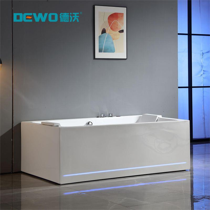 Factory Price Acrylic Massage Swim SPA Indoor Whirlpool Bath for 2 Person