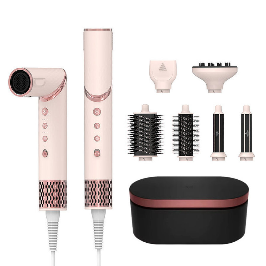 Multi-Functional Folding Hot Air Brush Hair Dryer for Daily Styling