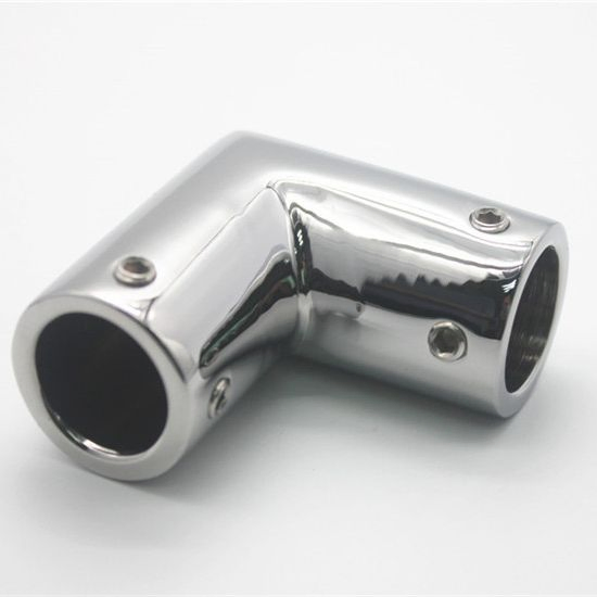 Hot Selling Bathroom Accessories 90 Degree Elbow for Ø 19 Tube Shower Stabilizer