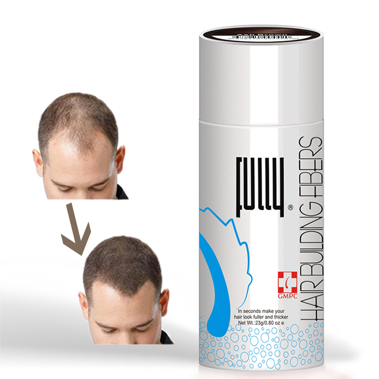 Fully Factory Natural Keratin Hair Loss Solution Hair Building Fibers