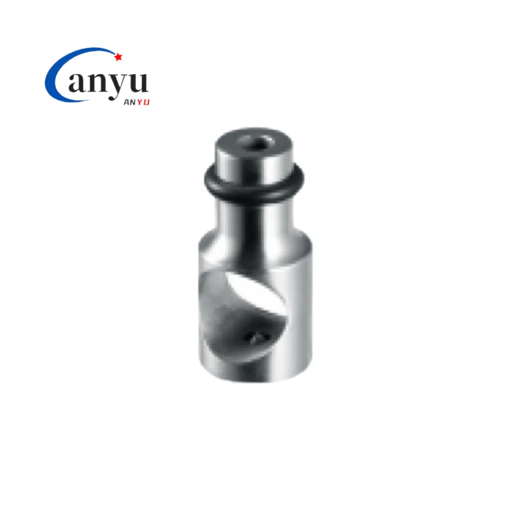 Polished Chrome Solid SUS304 Single Sided Shower Glass Door Knob Sliding Door Accessory