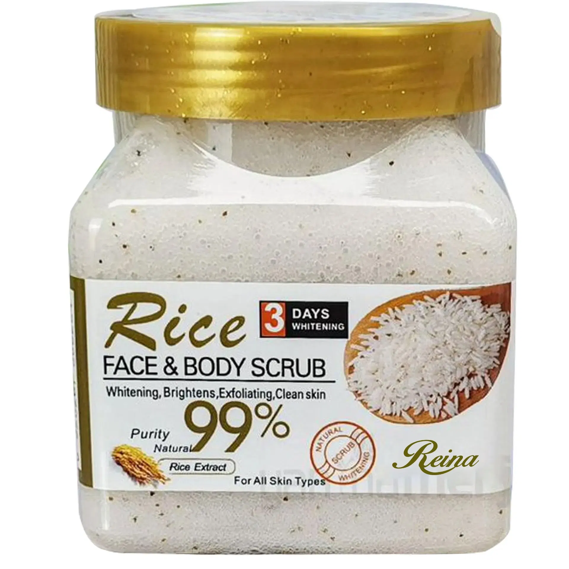 OEM ODM Natural Strawberry Coconut Aloe Vera Deep Cleansing Exfoliation Whitening Body Scrub