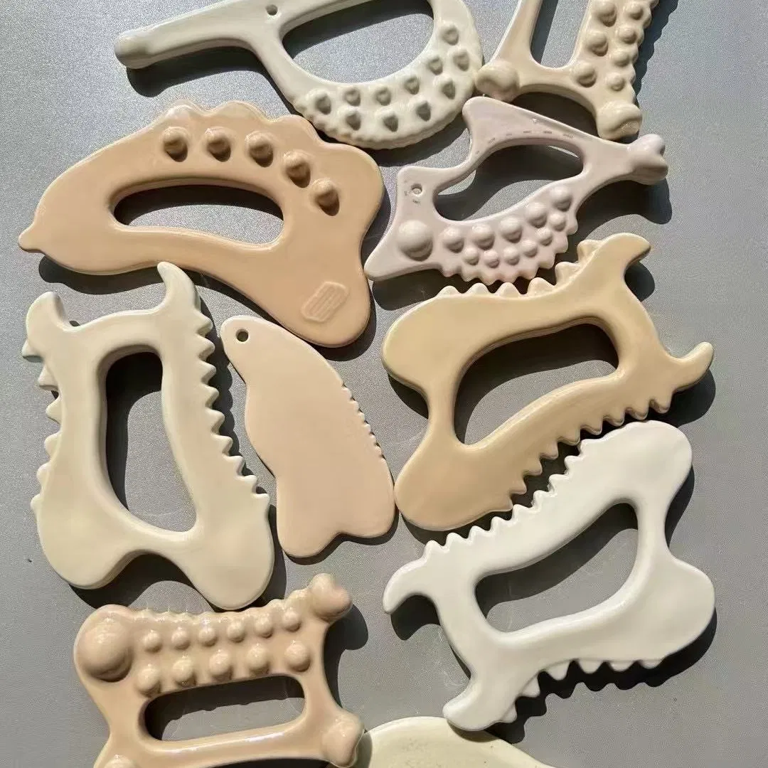Effective Ceramic Guasha Board for Scalp Massage and Beauty Care