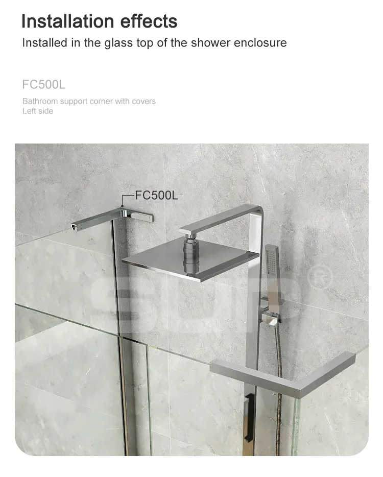 Bathroom Support Corner Detail