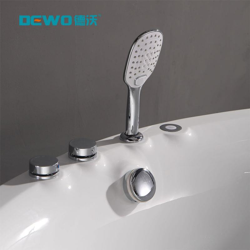 Egg Shape Acrylic Freestanding Massage Bath Full Functions with Bubble (EE629)