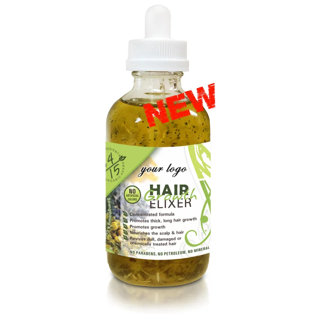 OEM Organic Rosemary Castor Almond Scalp Care Serum Hair Treatment Growth Oil