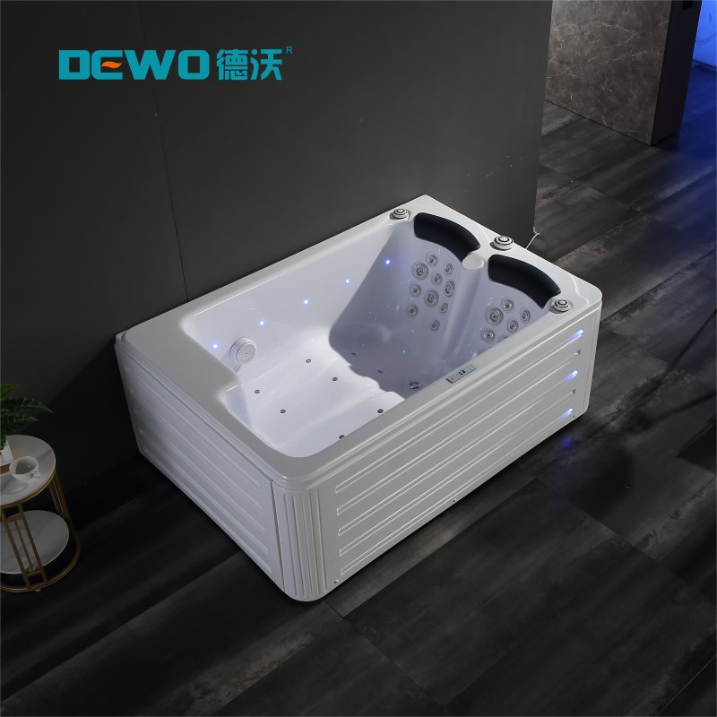 Factory Price Freestanding Acrylic Intelligent Back Jets Massage Bath Customized for Villa