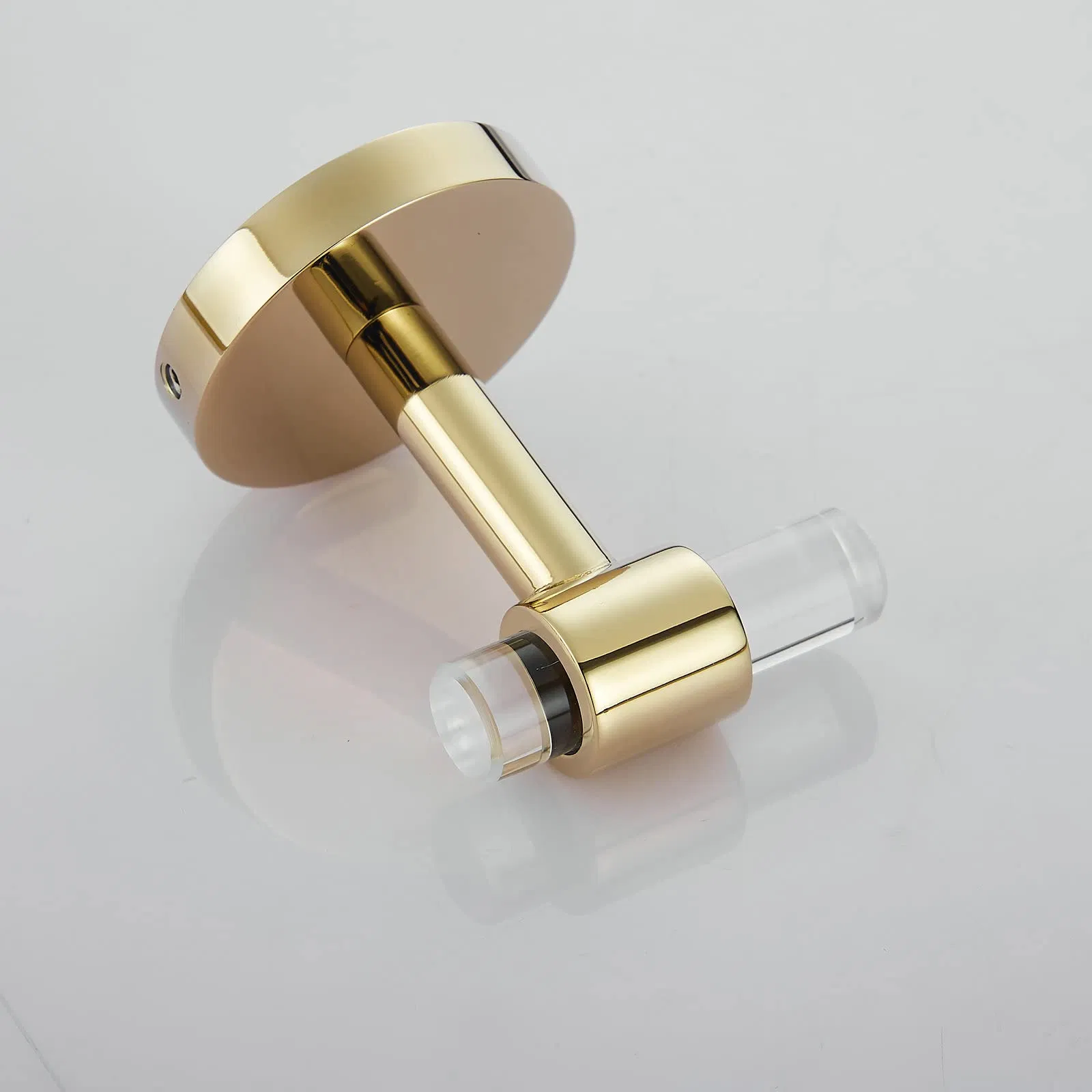 Luxury Bath Decor Shower Toilet Accessories Set Hotel Acrylic Bathroom Accessories