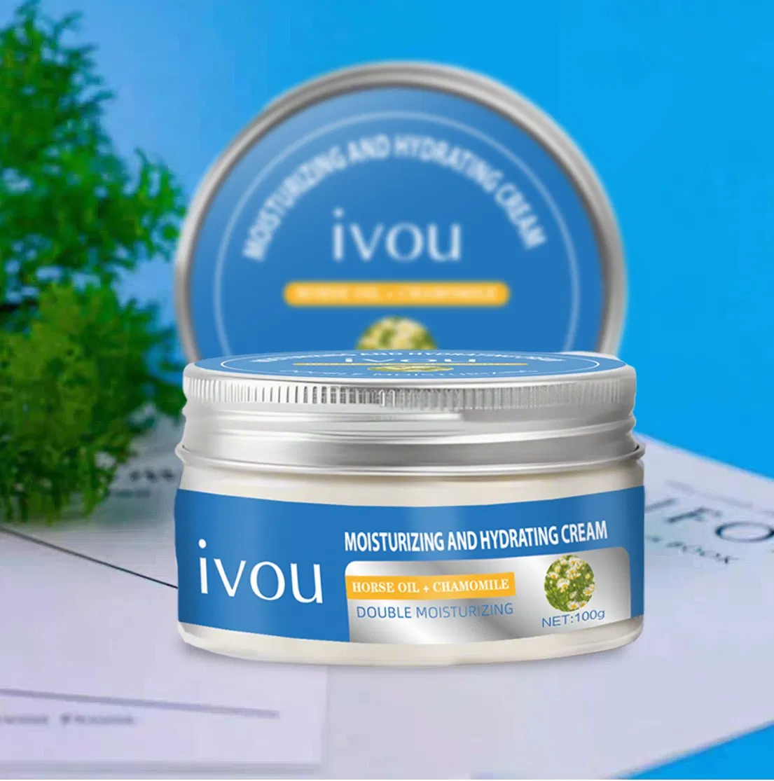 Factory Manufacture High Energy Hand Foot Cream with Shea Butter Hyaluronic Acid