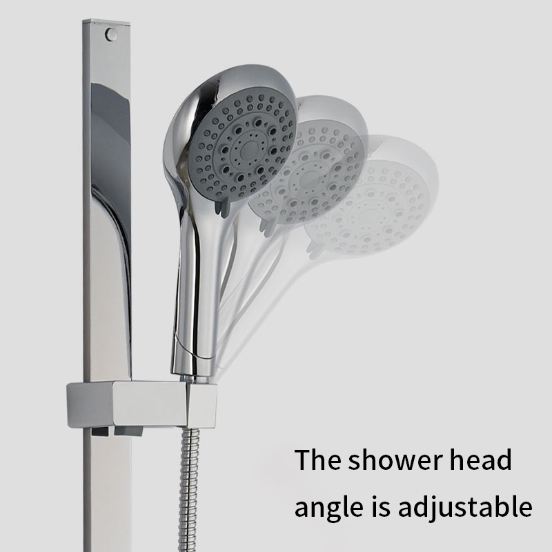 High Quality 5f8002-Sr1t Sliding Bar Shower Set Bathroom Accessories