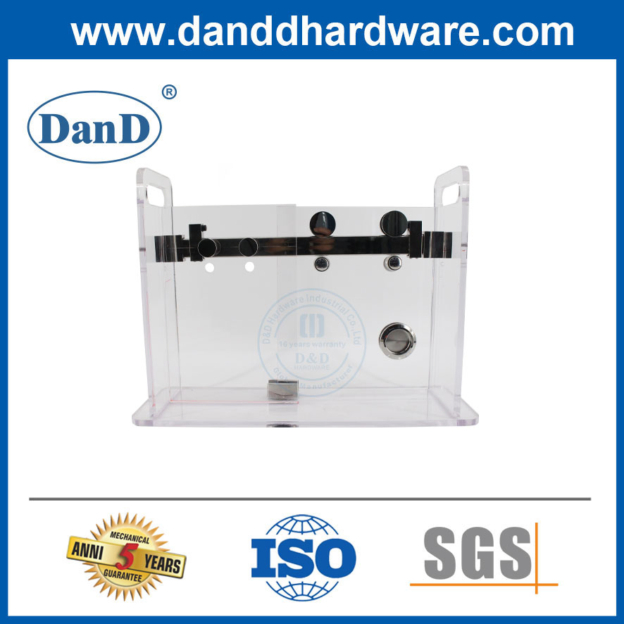 Toilet Accessory Glass Hardware Patch Fitting USA Hotel Shower Room Pivot Security Bath Wholesale Sliding Double Door Modern High-End Bathroom Accessories