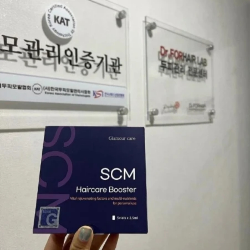 Scm Haircare Booster Injection Hair Care Prevents Hair and Promotes Hair Growth Glamour Care Scm Hair Booster