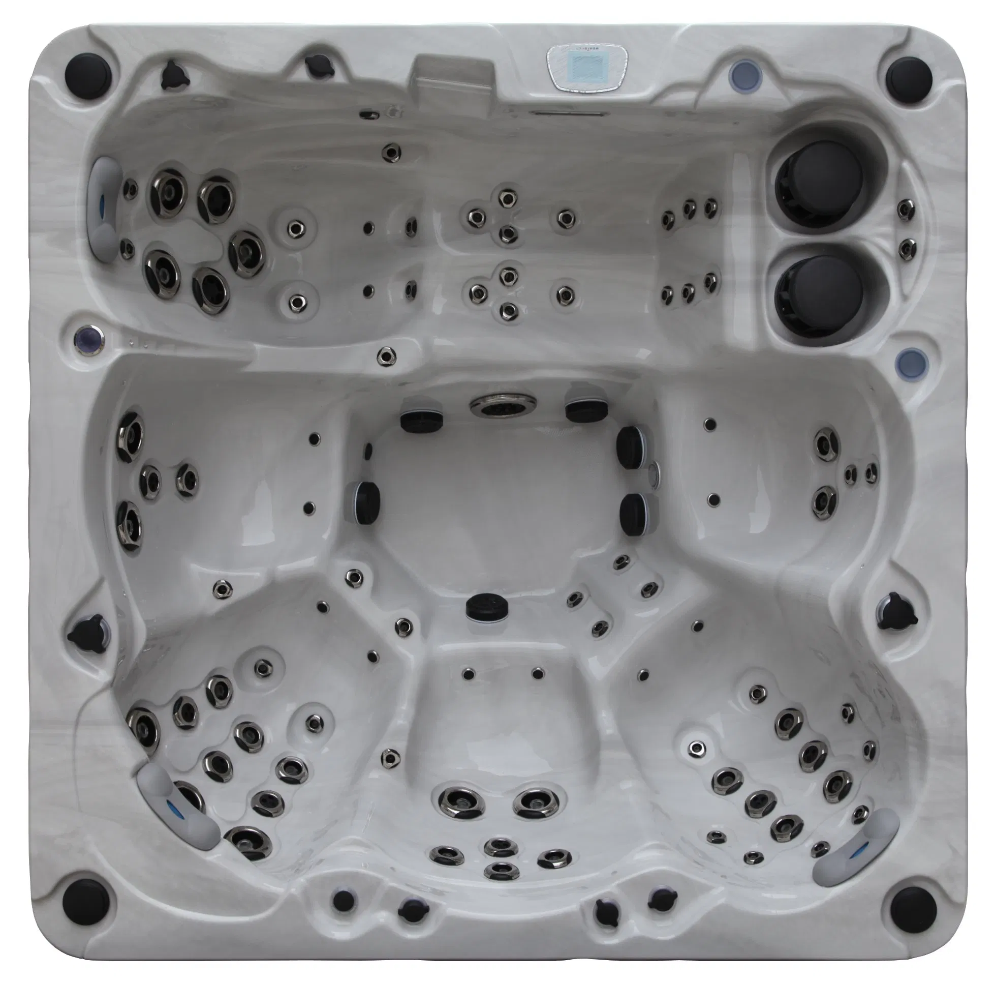 6 Person 81 Hydrotherapy Massage Jets Outdoor Hot SPA Balboa Bathtub Whirlpool SPA