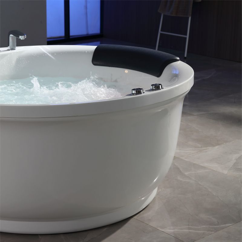 Stylish Indoor Deep Soaking Round Adult SPA Massage Bath (EE912)