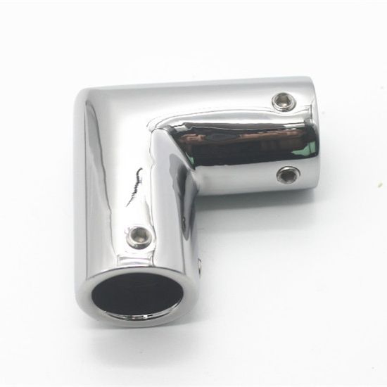 Hot Selling Bathroom Accessories 90 Degree Elbow for Ø 19 Tube Shower Stabilizer