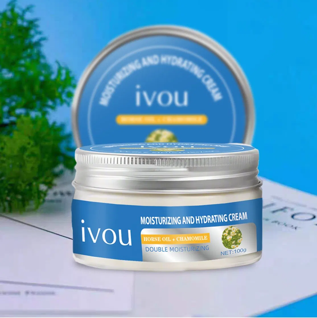 Private Label Moisturizing Nourishing Hand Foot Cream with Shea Butter Hyaluronic Acid