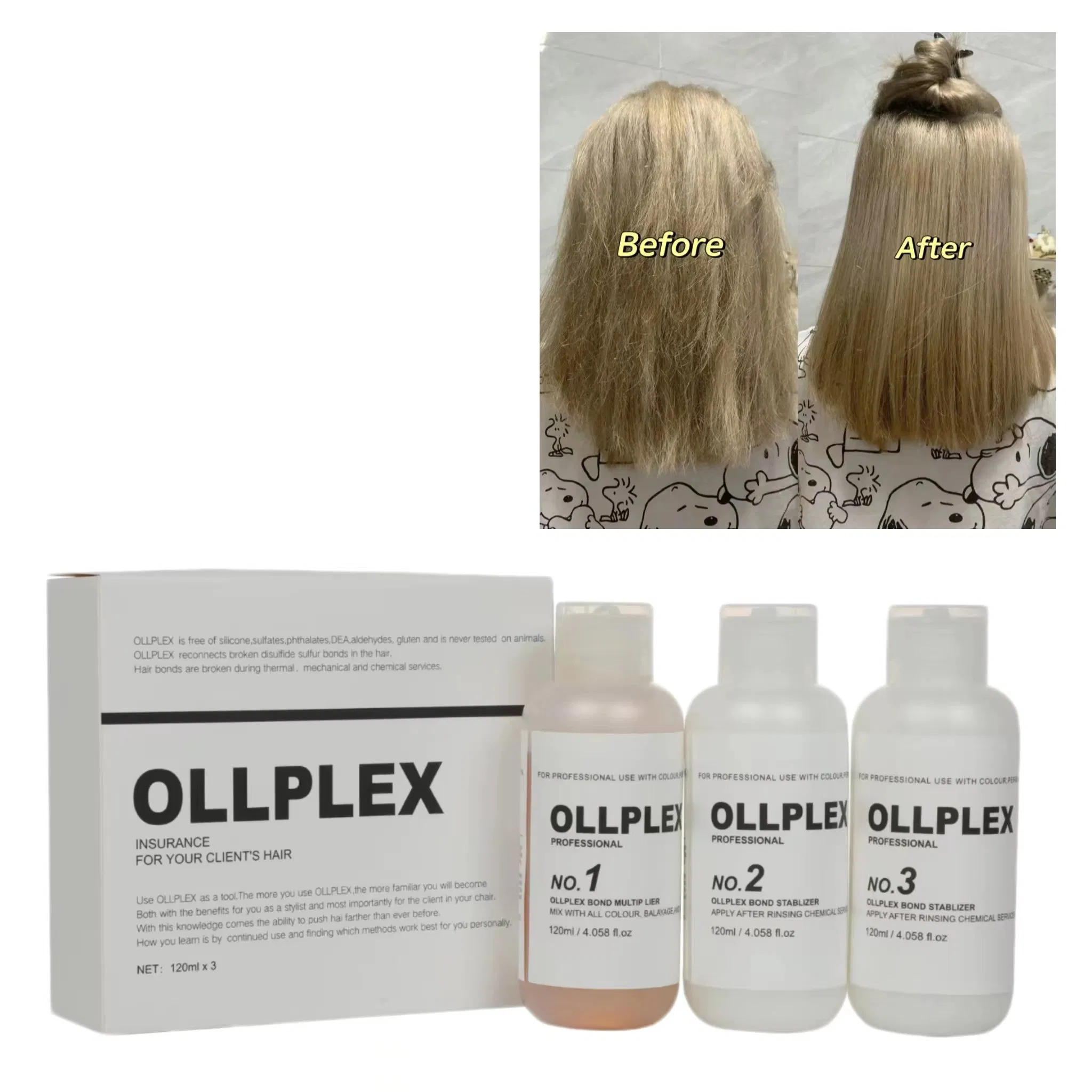 America Quality Wholesale Price Ollplex Care Reconstructor Structural Professional Repair Hair Bond Treatment