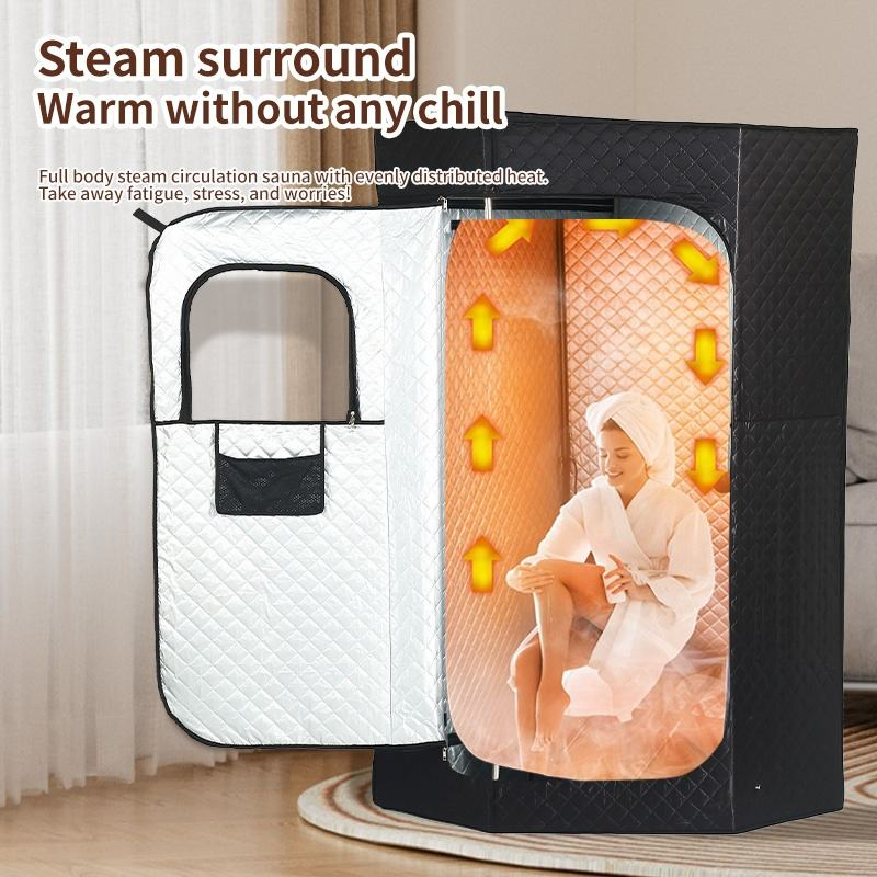 Full Body Portable Steam Sauna - Durable Storable Personal SPA Bath Tent