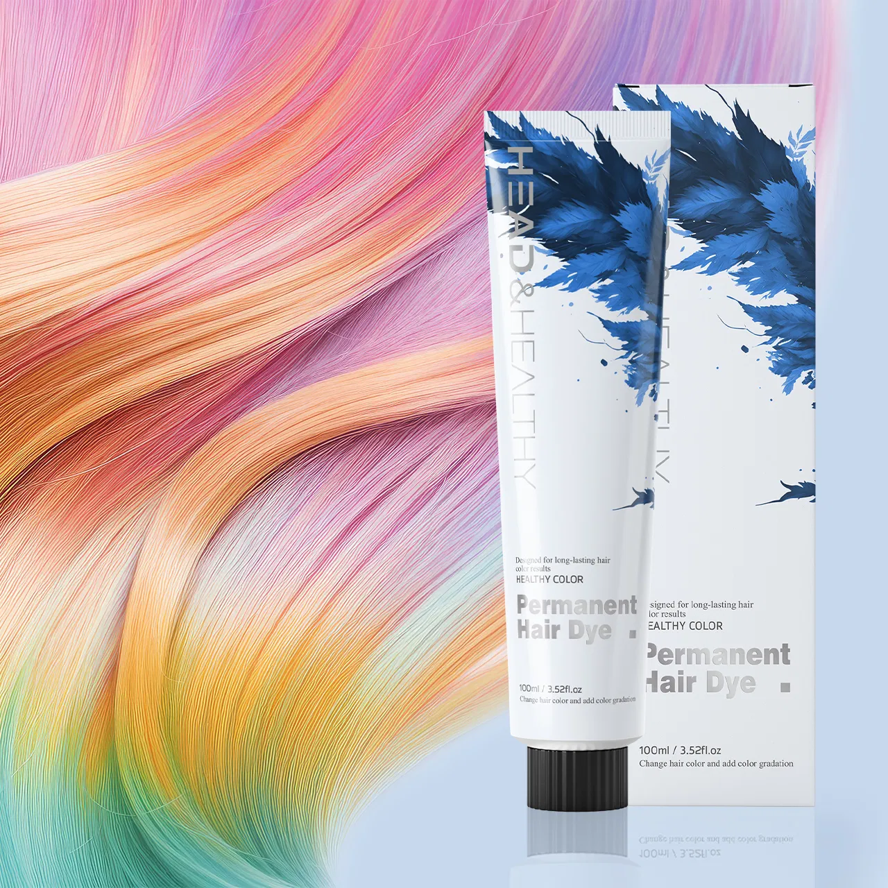 Premium Hair Dye Shampoo Cream 100ml - Custom Color Solution