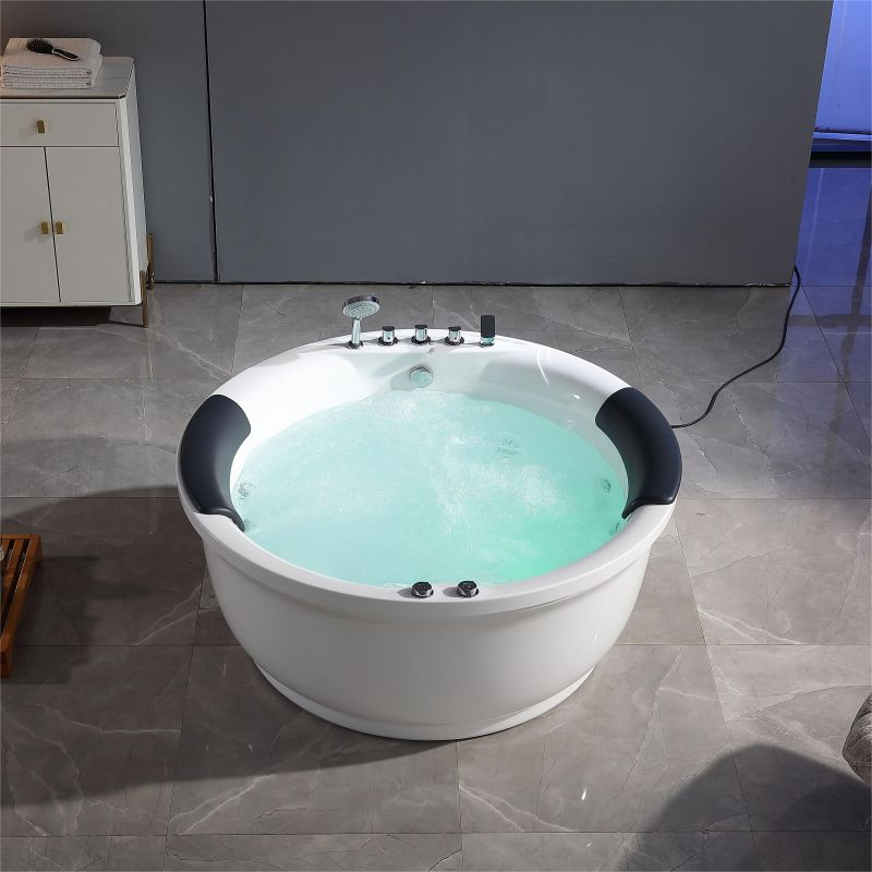 Stylish Indoor Deep Soaking Round Adult SPA Massage Bath (EE912)