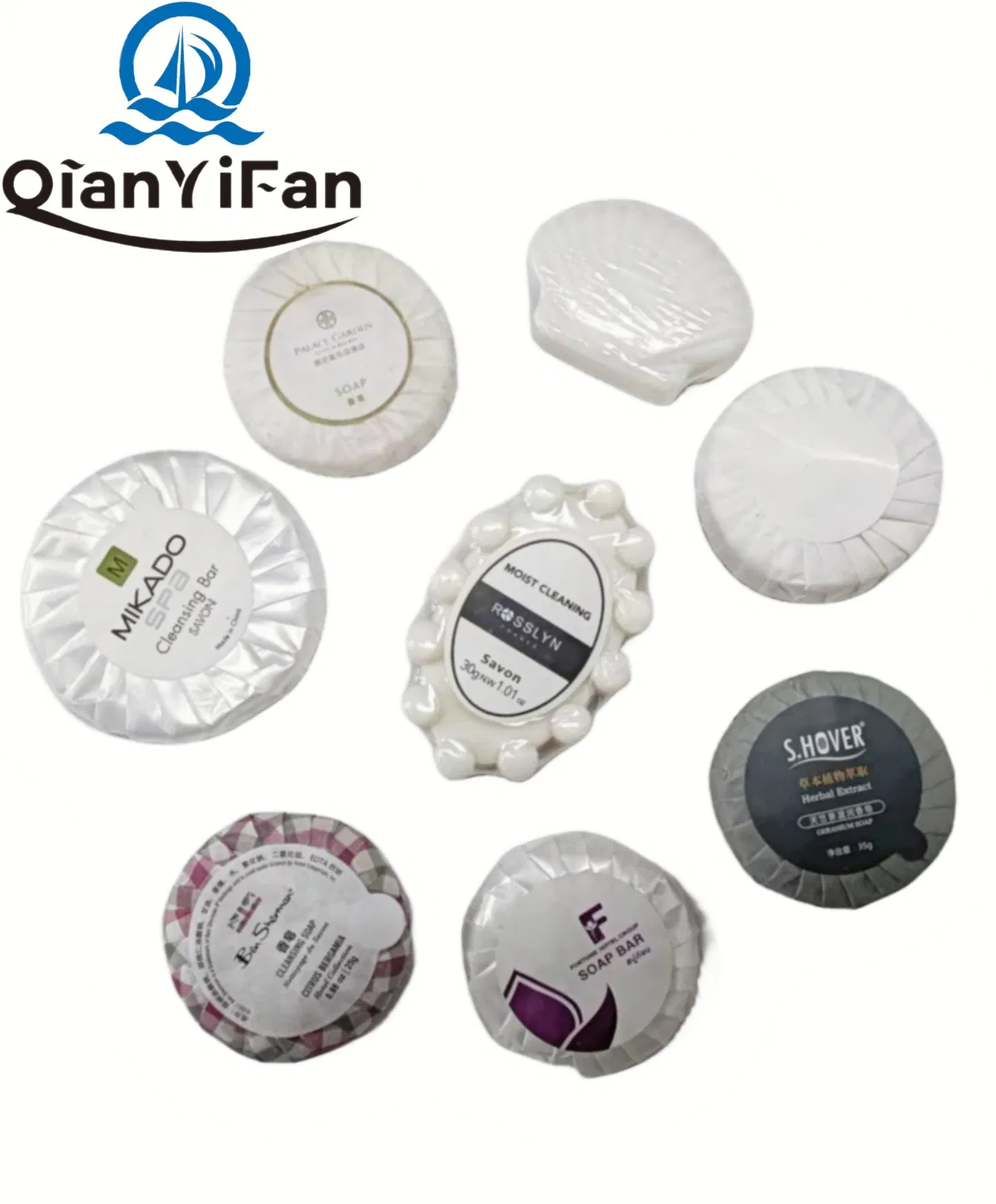 Luxury Manufacturer Custom Mini Size SPA Travel Hotel Guest Bath Disposable Soap Bar Personalized Disposable Hotel Shower Soap