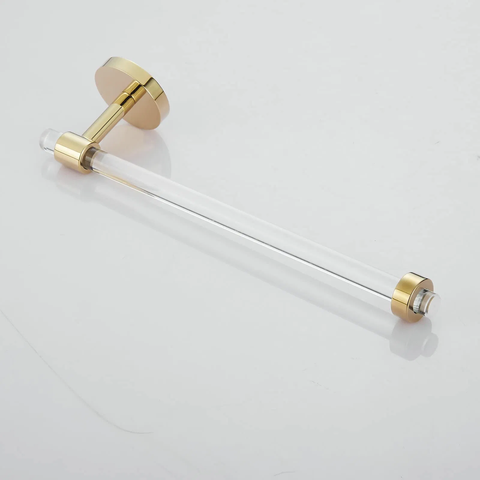 Luxury Bath Decor Shower Toilet Accessories Set Hotel Acrylic Bathroom Accessories